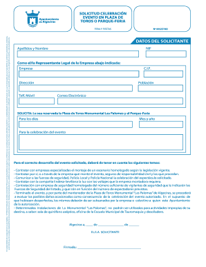 DATOS DEL SOLICITANTE - Ayuntamiento de Algeciras