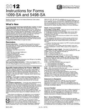 1099 sa instructions form