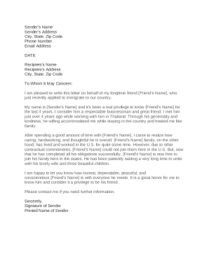 Sample visa extension letter for tourist