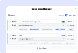Service screenshot